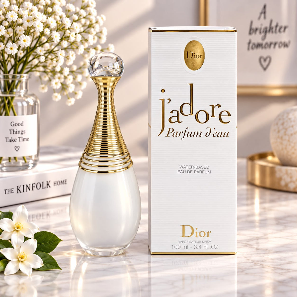 Dior New True Me Pure Perfume Pure White Chanson Alcohol Free 100ml
