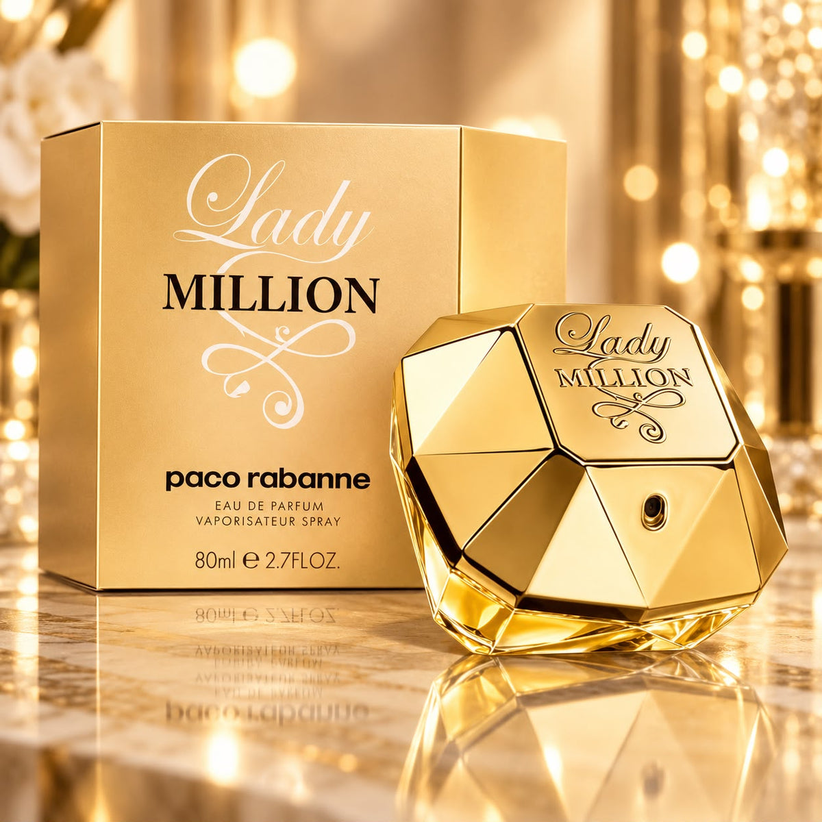 Paco Rabanne, Lady Million, Perfume for Women - Eau de Parfum, 80ml