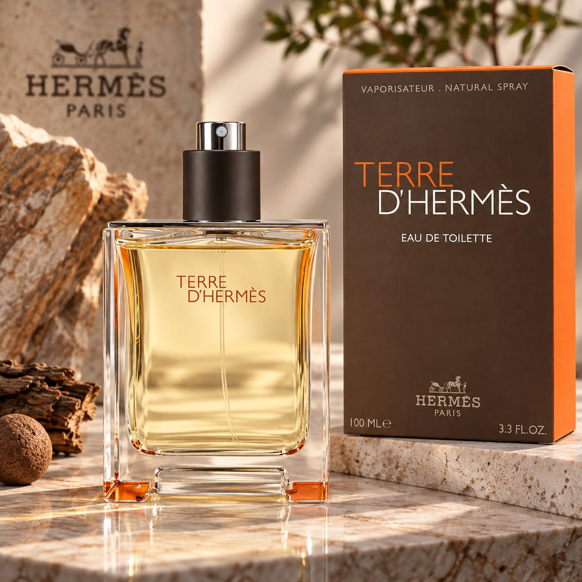 Hermes Terre D 'Hermes for Men Unisex Eau de Toilette 100ml