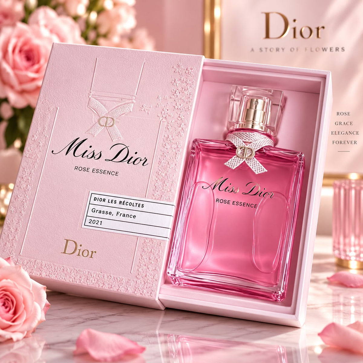 MISS DIOR ROSE ESSENCE EDT 100ML