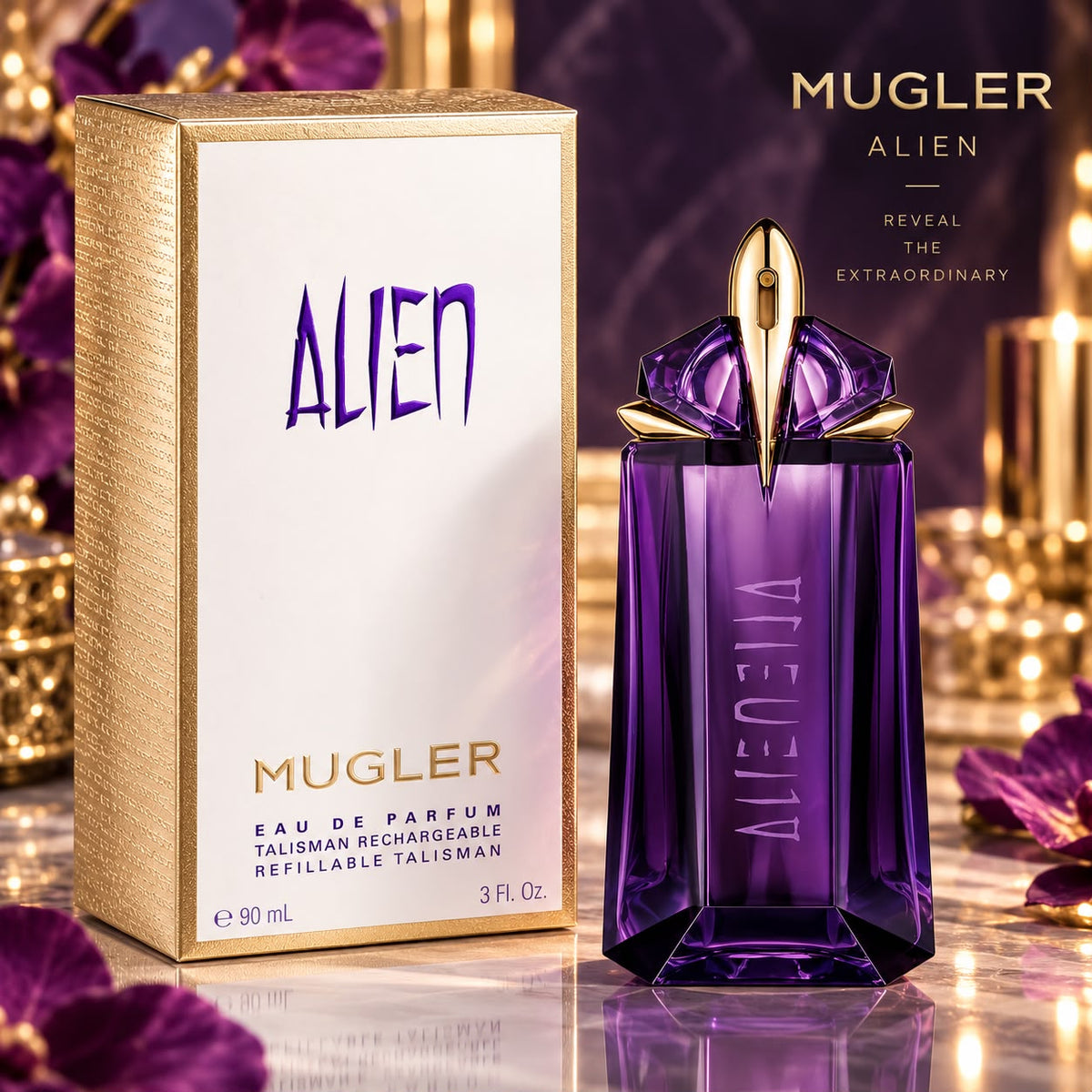 MUGLER ALIEN EAU DE PARFUM REFILLABLE 90 ML