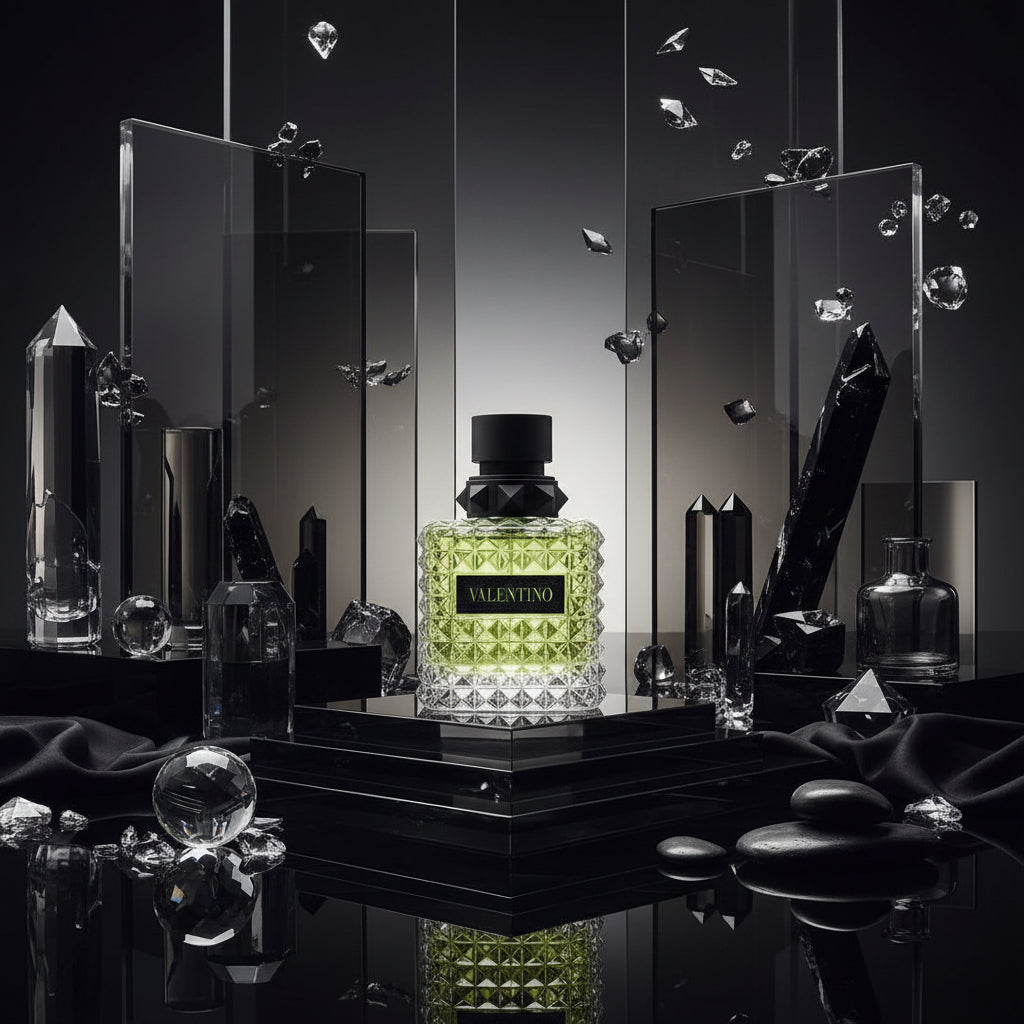 Valentino Born in Roma Donna Green Stravaganza