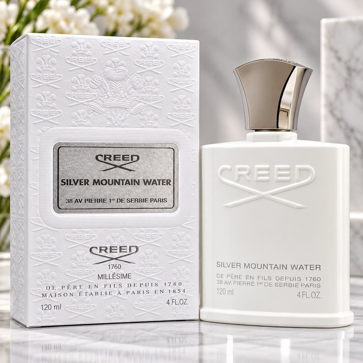 Creed Silver Mountain Water 
Millesime Eau De Parfum 120ml