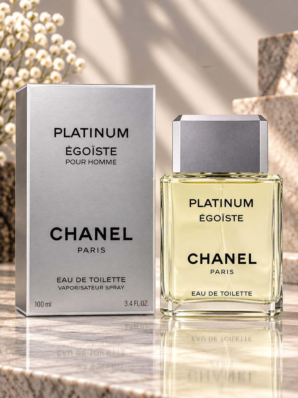 Chanel Platinum Egoiste Pour 
Homme Eau De Toilette 100ml