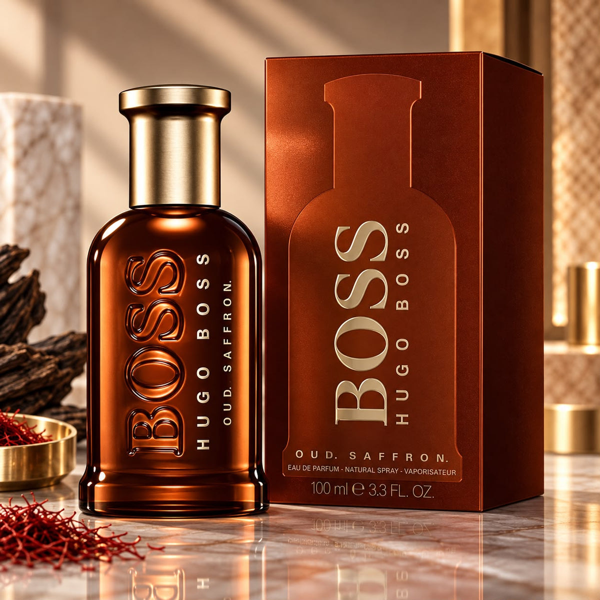 Hugo Boss Oud Saffron Eau De Parfum 100ml