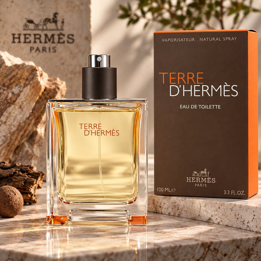 Hermes Terre D 'Hermes for Men Unisex Eau de Toilette 100ml