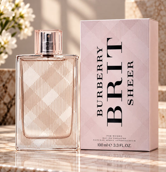 BURBERRY BRIT SHEER FOR LADIES EDT 100 ML