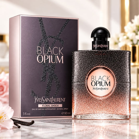 Yves Saint Laurent Black Opium Floral Shock For Women - Eau de Perfum 90ml